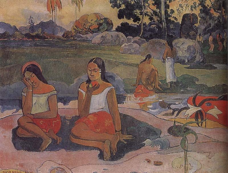 Paul Gauguin Sacred spring oil painting image